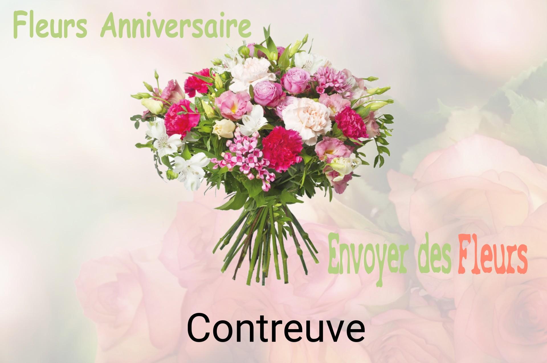 Bouquet de fleurs d’anniversaire livré à Contreuve